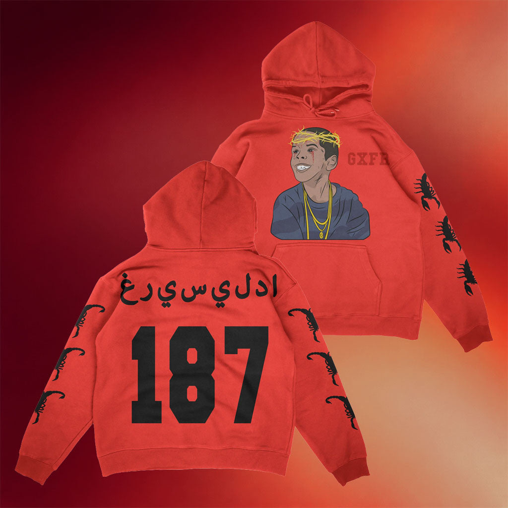 Westside Gunn Blientele Merch 2026 FLYGOD 10 Year Anniversary Hoodie Red Gifts For Rap Fans