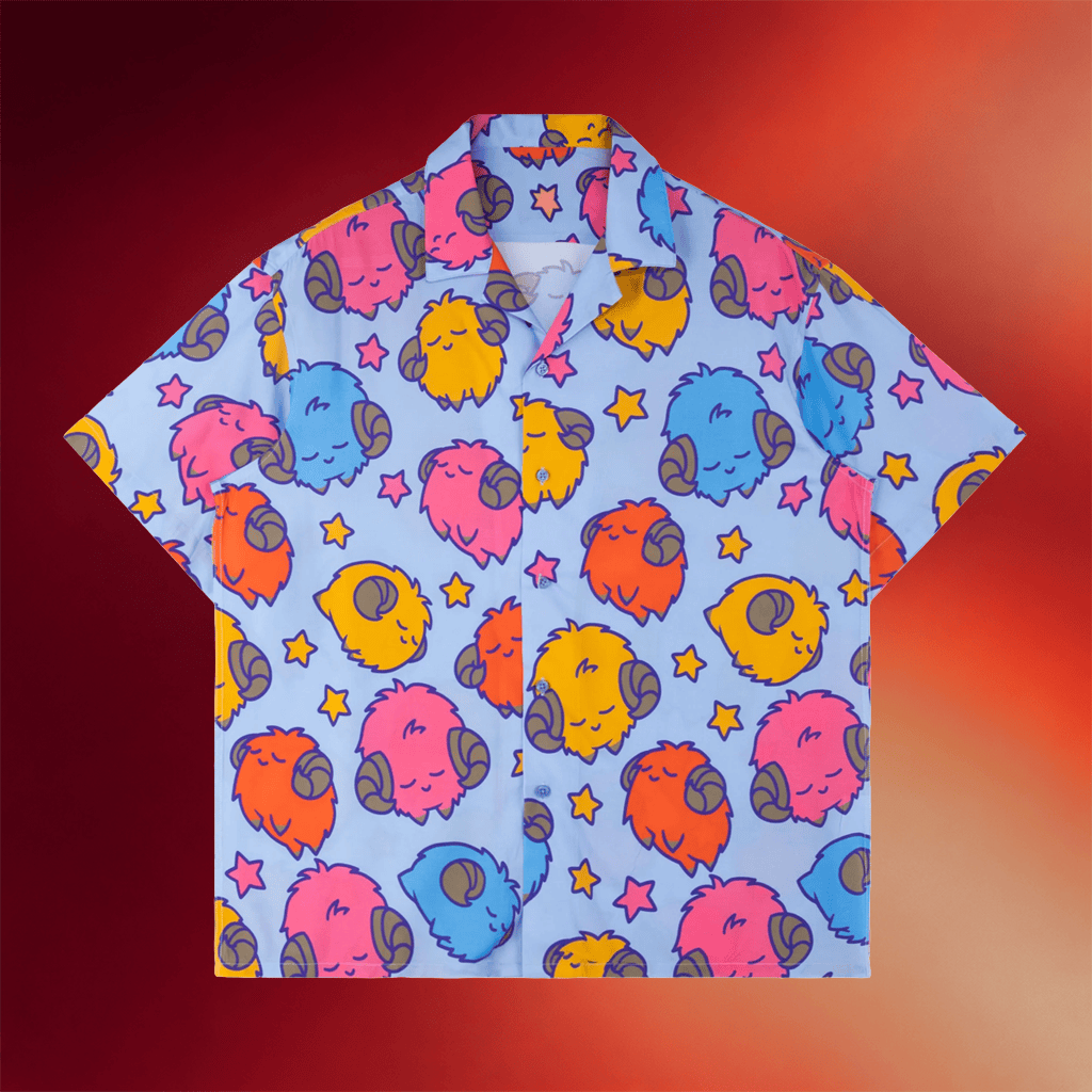 Steady Hands Merch 2026 Yu-Gi-Oh Scapegoat Hawaiian Shirt Gift Idea For Friends