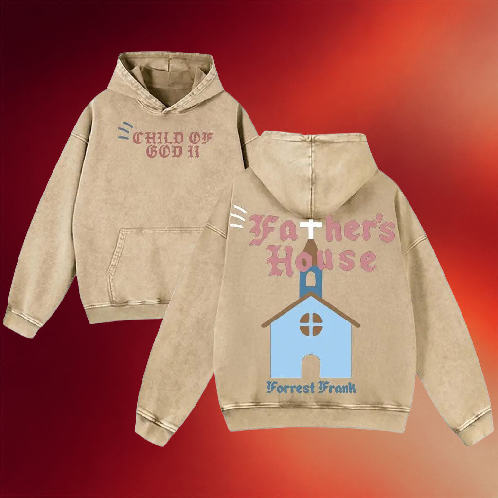 Forrest Frank Merch 2026 Child Of God II Hoodie Father's House Hoodie Gifts For Christian