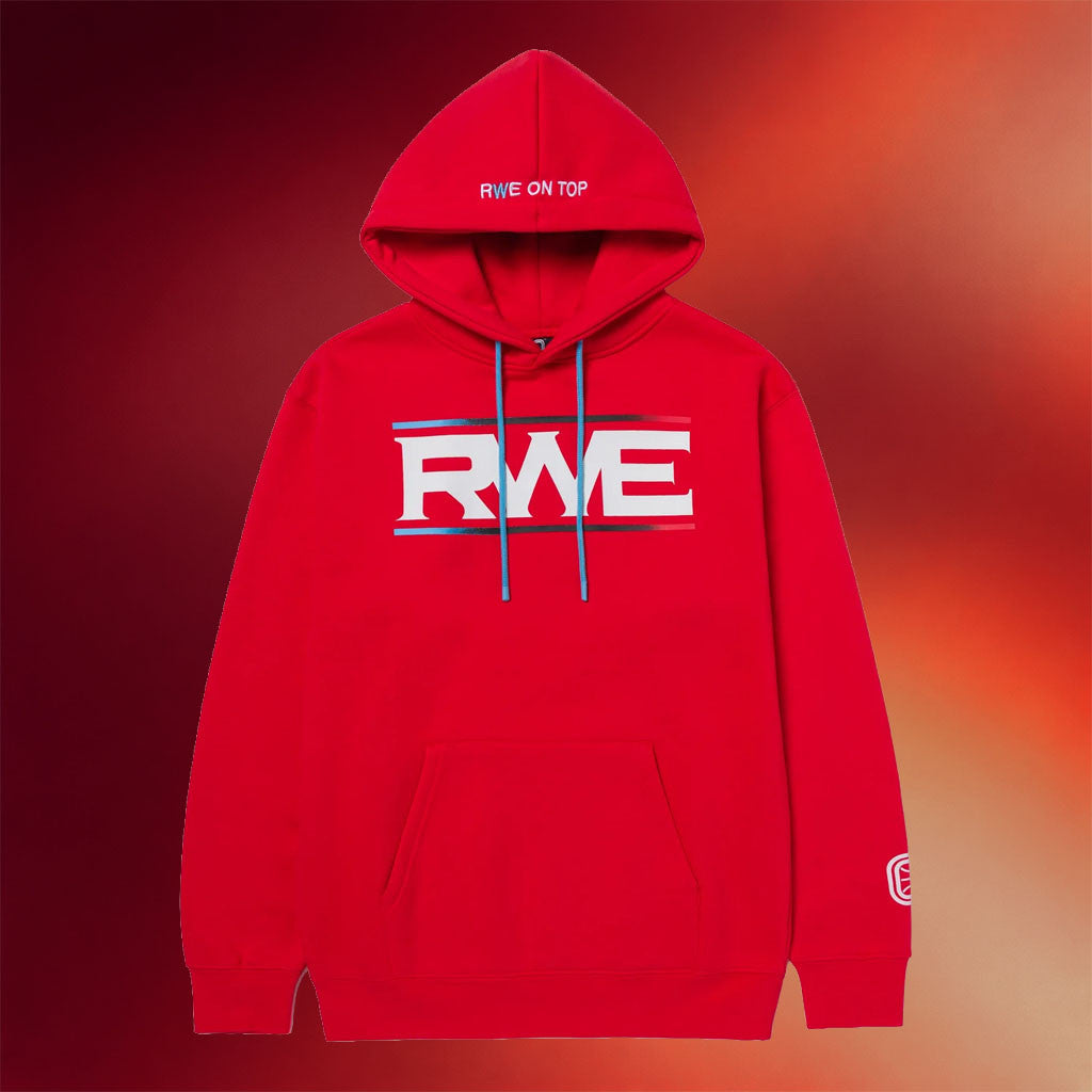 RWE Merch 2026 RWE On Top Hoodie Red RWE Basketball Hoodie Gifts For Brothers