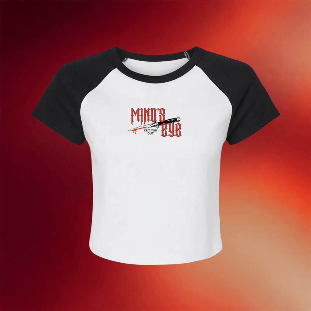Mind's Eye Merch 2026 Knife Baby Tee Cut You Out Shirts Gifts Ideas For Her