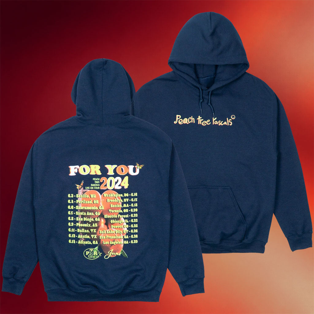 Peach Tree Rascals Merch For You Tour Hoodie Birthday Gifts For Music Lovers