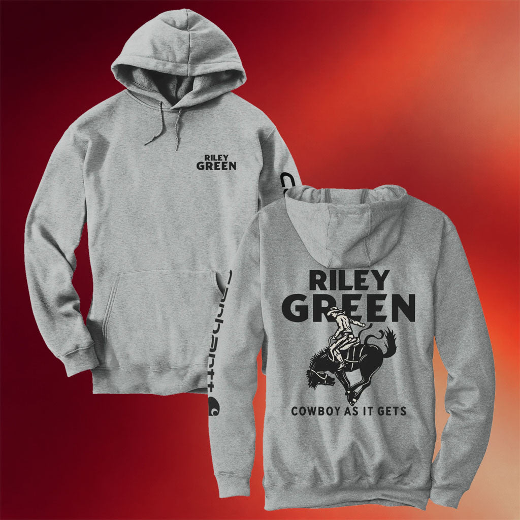 Riley Green Merch 2026 Cowboy As It Gets Hoodie Riley Green Tour Merch Gift For Music Lovers