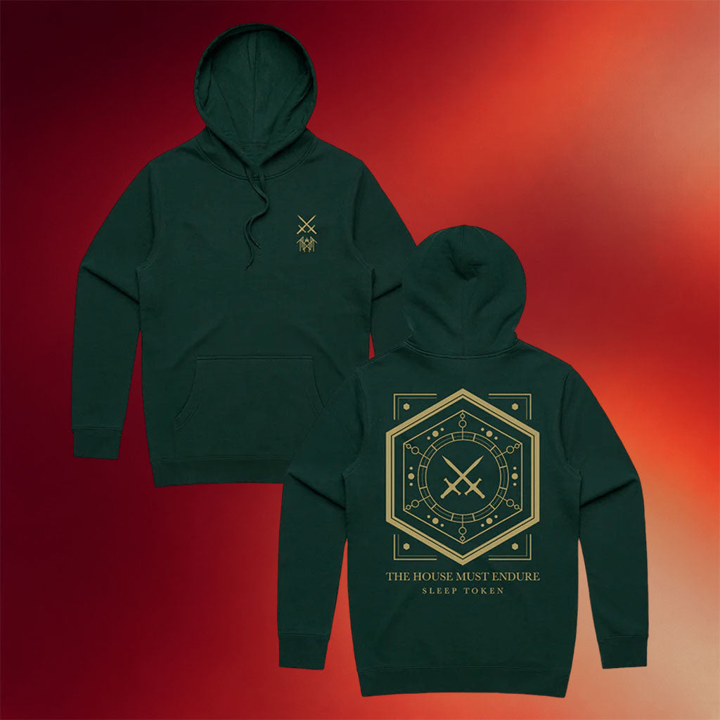 Sleep Token EU Merch Even in Arcadia House Veridian Hoodie Sleep Token Hoodie Gifts For Fans