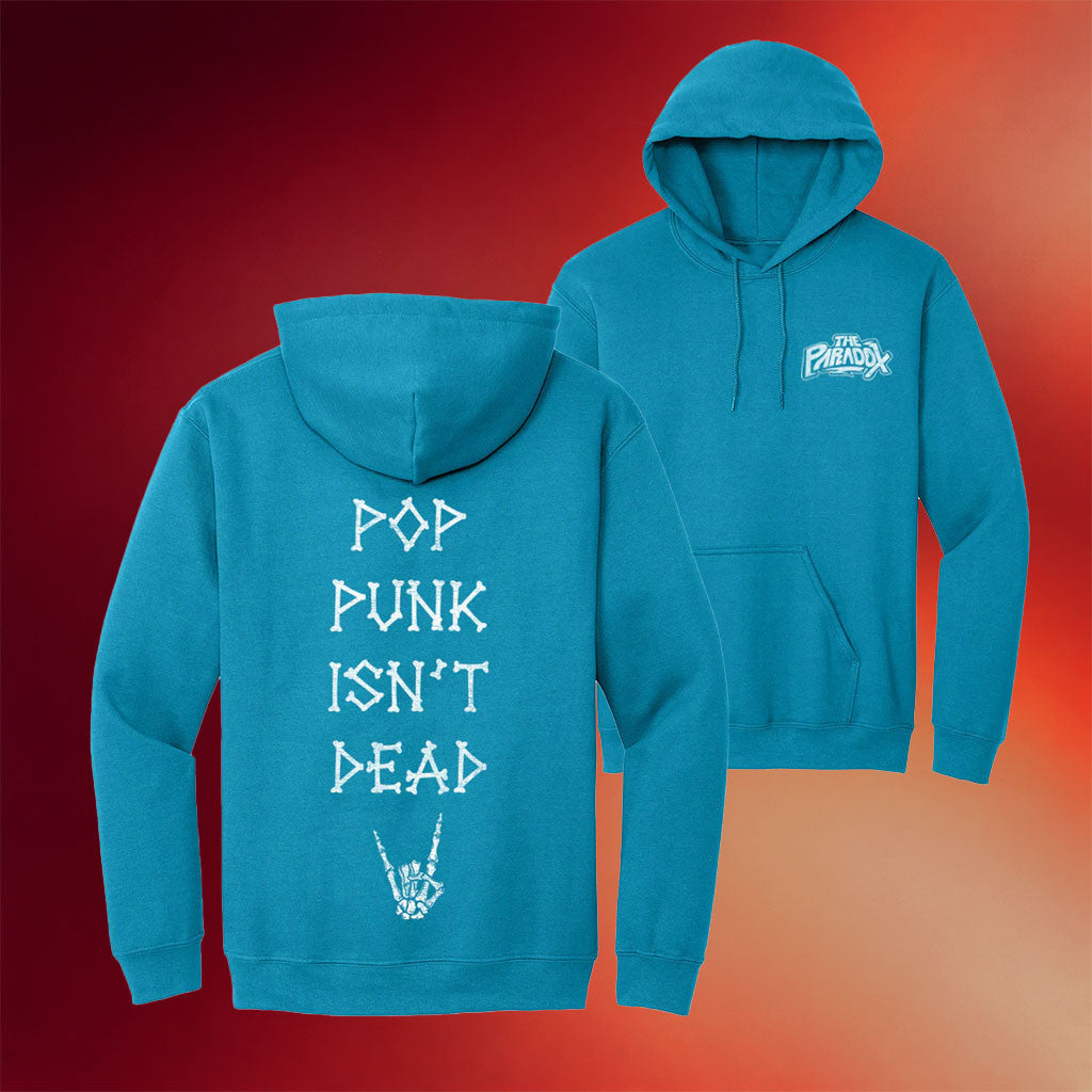 The Paradox Merch Pop Punk Isn't Dead Hoodie Presents For Music Lovers