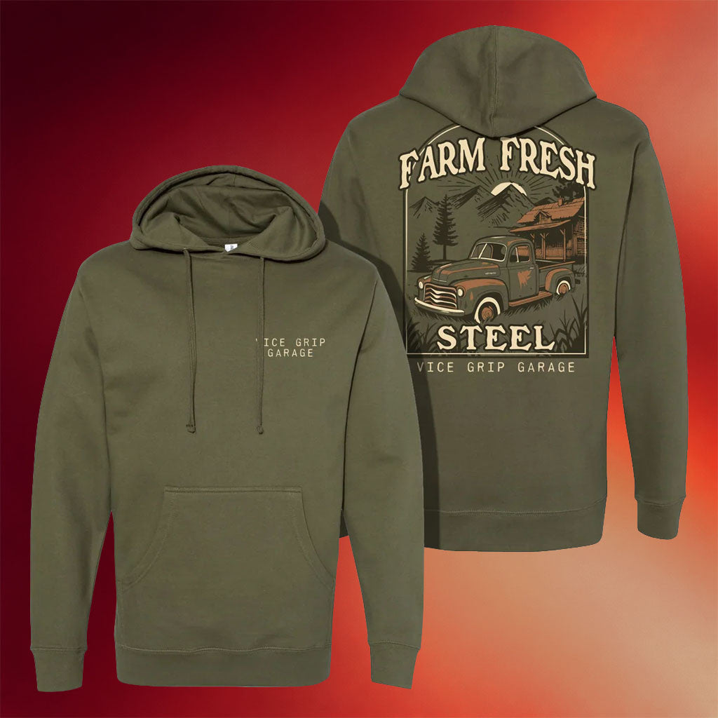 Vice Grip Garage Merch Farm Fresh Steel Truck Hoodie Birthday Gift For Father