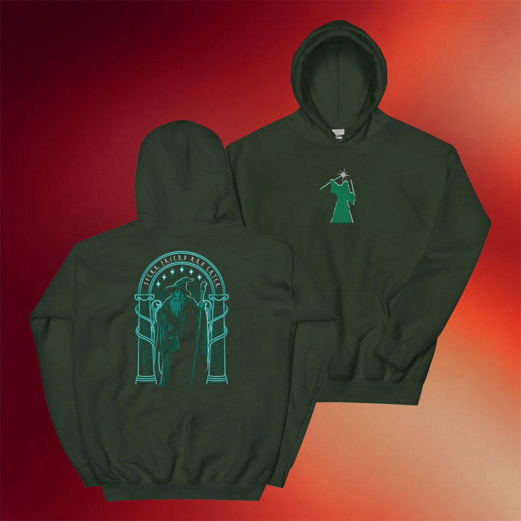 WB Merch 2026 The Lord Of The Rings Hoodie Speak Friend And Enter Hoodie LOTR Merch