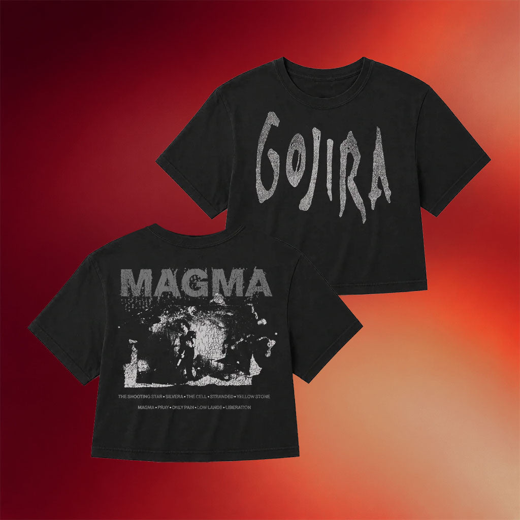 Gojira Merch 2026 Magma Live Crop Top Music Lover Gift Ideas For Her