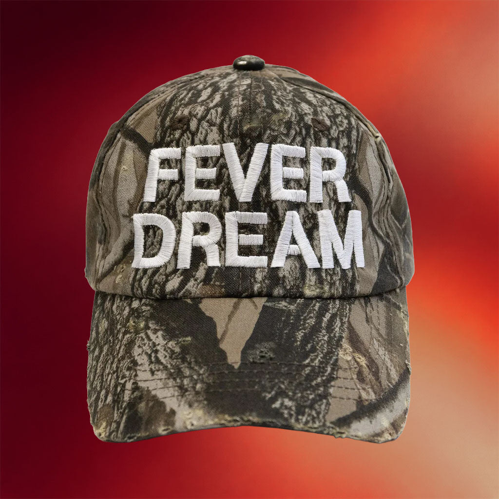 Artificial Fever Merch 2026 Fever Dream Camo Hat Embroidered Gift Ideas For Him