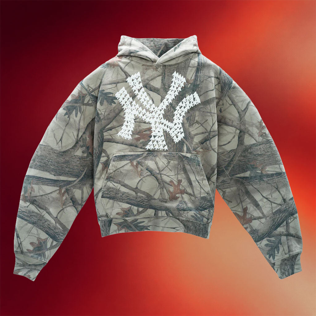 Artificial Fever Merch 2026 NY Camo Hoodie Birthday Presents For Boyfriend