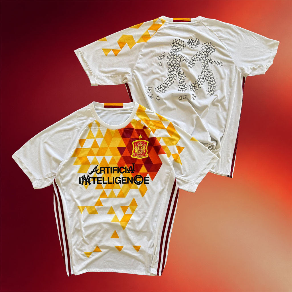 Artificial Fever Merch 2026 Spain World Cup Jersey Artificial Intelligence Merch Fan Gifts