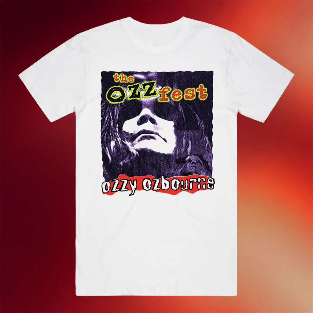 Ozzy Osbourne Merch 2026 Ozzfest Portrait T-Shirt Ozzy Osbourne Shirt Gifts For Music Fans