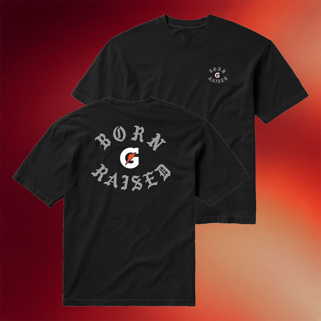 Born X Raised Merch 2026 Gatorade Rocker T-Shirt Black Special Gift For Him