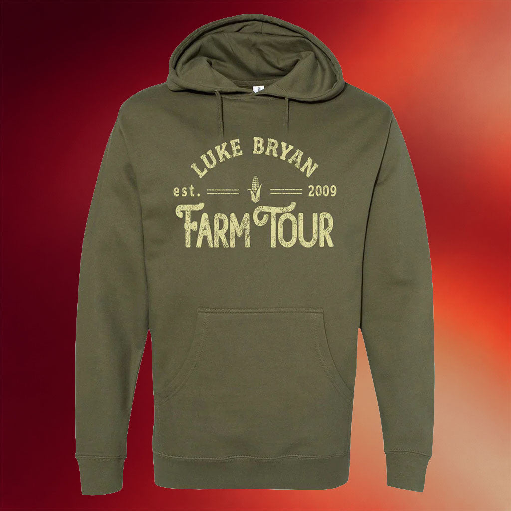Luke Bryan Merch 2026 Farm Tour Hoodie Present For Country Music Lovers