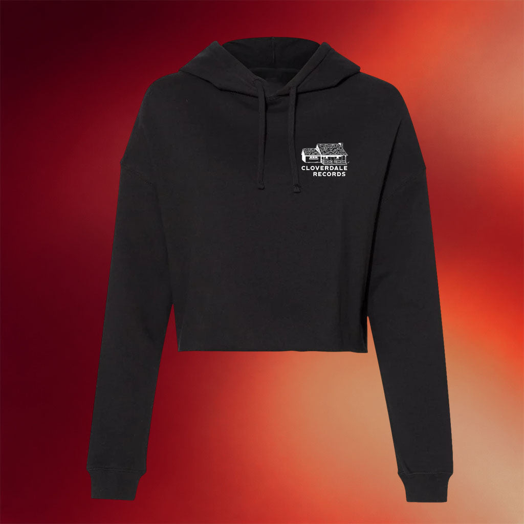 Cloverdale Records Merch Cloverdale Records Cropped Hoodie Birthday Gift For Sister