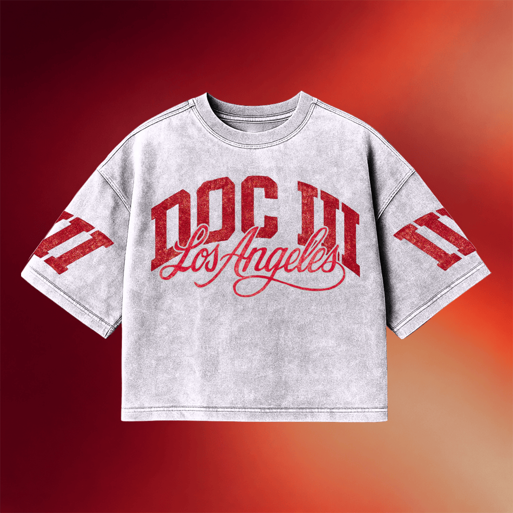 Los Angeles Confidential Merch 2026 Doc III Cropped T-Shirt Birthday Gift For Her