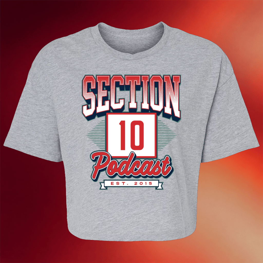Section 10 Merch Section 10 Podcast Cropped T-Shirt Gift Ideas For Girlfriend