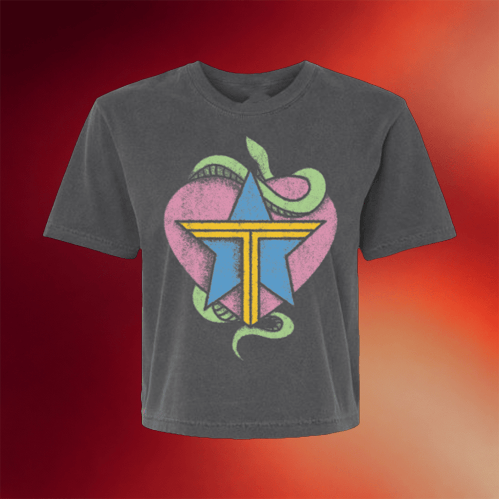 Trousdale Merch Vintage Logo Cropped T-Shirt For Ladies Trousdale Shirt Gifts For Sister