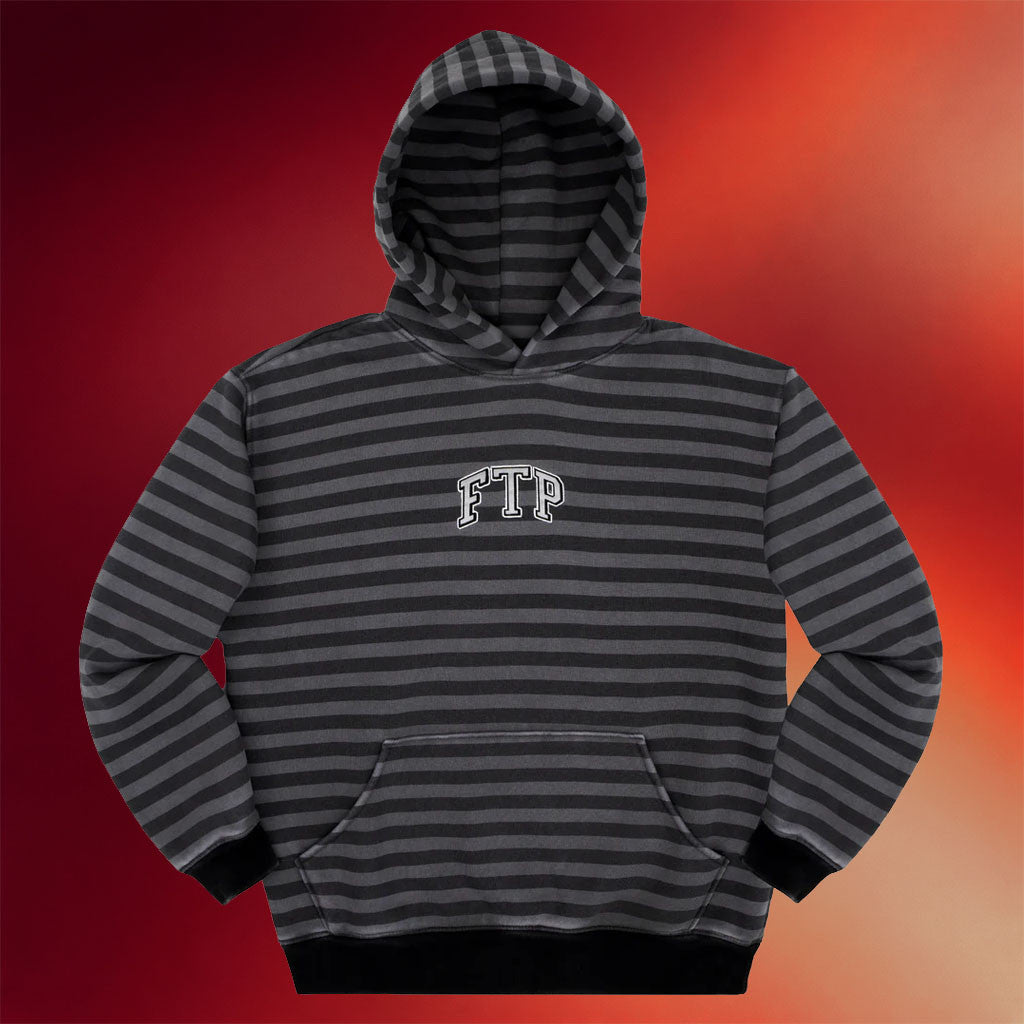 FTP Merch 2026 Striped Arch Logo Hoodie FTP Hoodie Cool Gifts For Friends