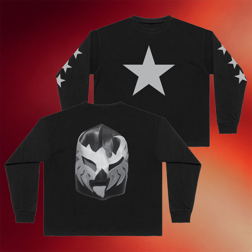 Ye Bully Merch 2026 Mask Long Sleeve Shirt Kanye West Concert Merch Present For Rap Fans