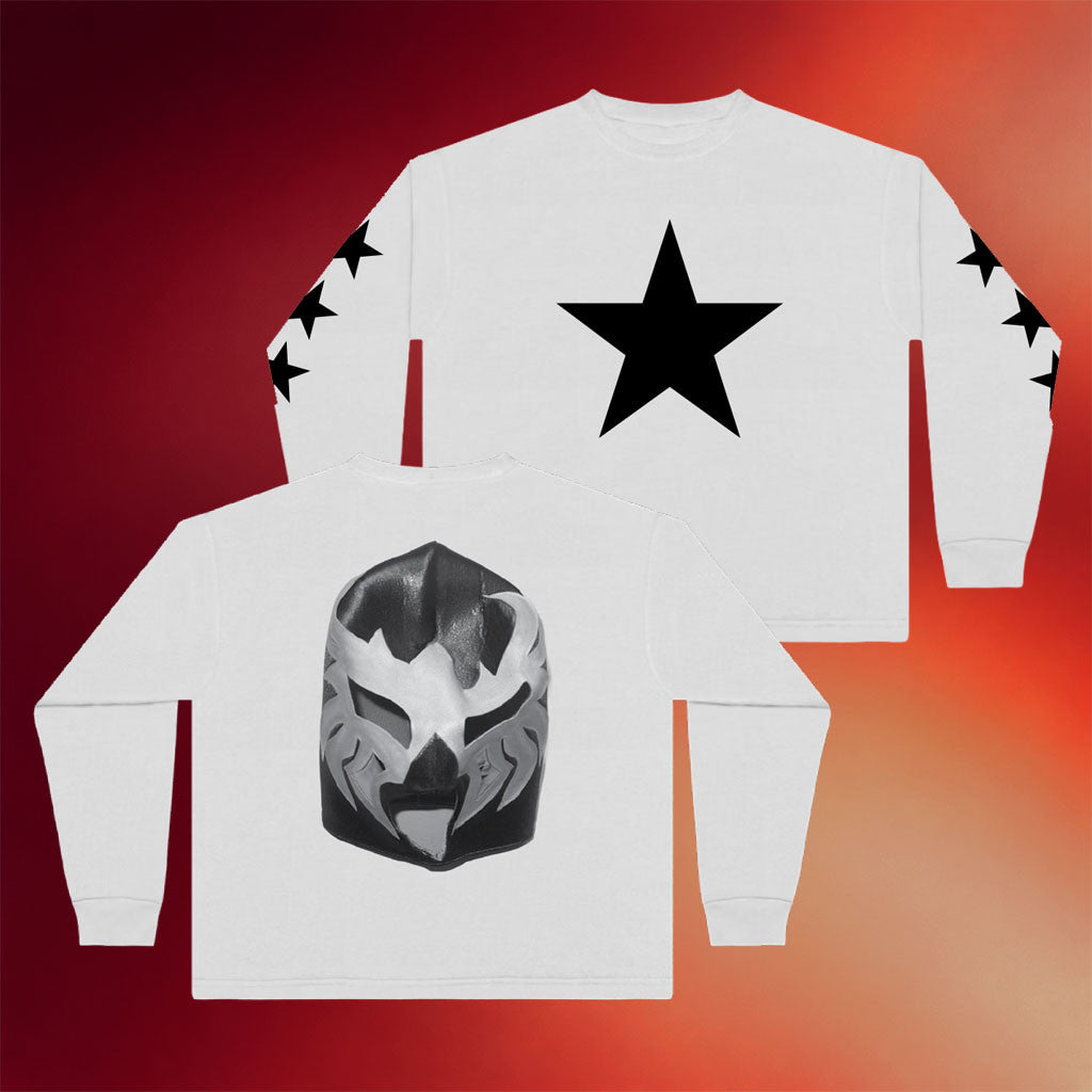 Ye Bully Merch Kanye West 2026 Mask Long Sleeve Shirt Ye Tour Merch Best Gift For Rap Fans