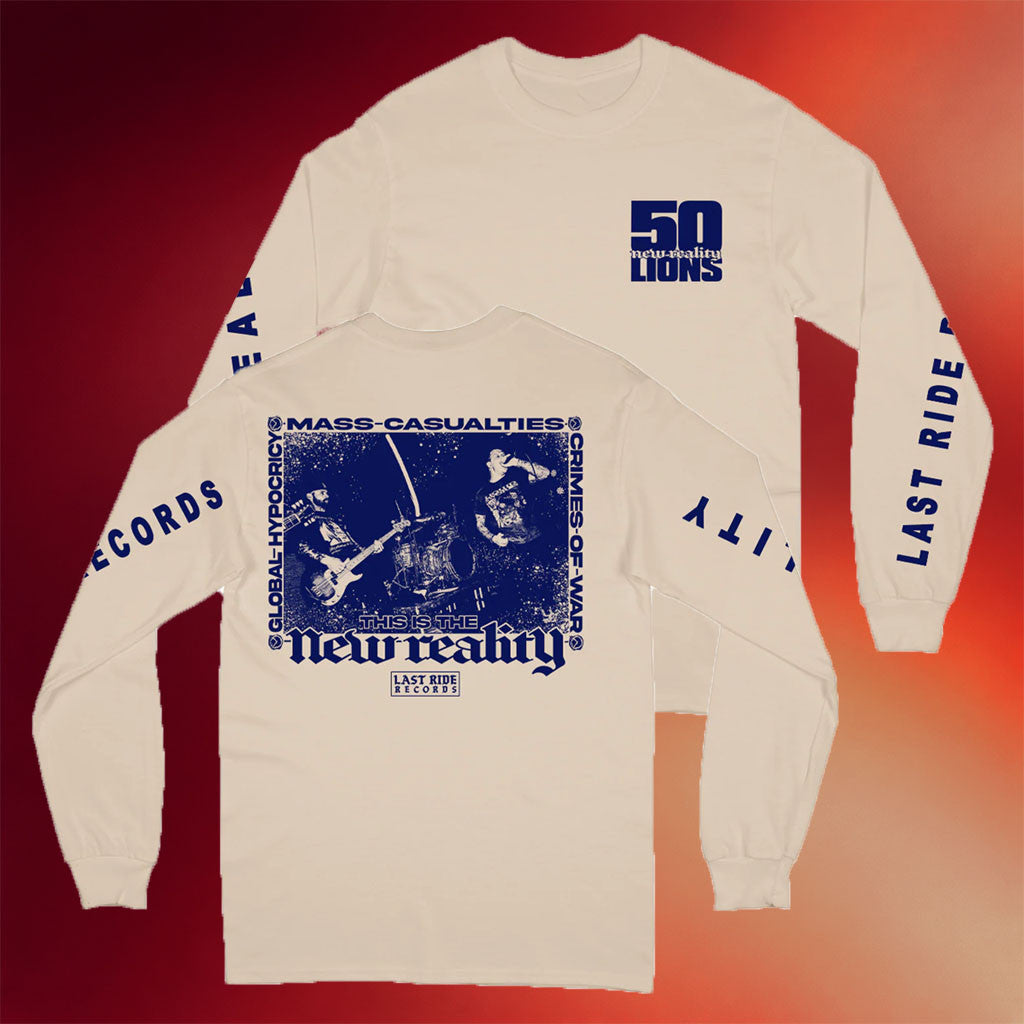 50 LIONS Merch 2026 Mass Casualties Long Sleeve T-Shirt 50 LIONS New Reality Shirt BFF Gifts