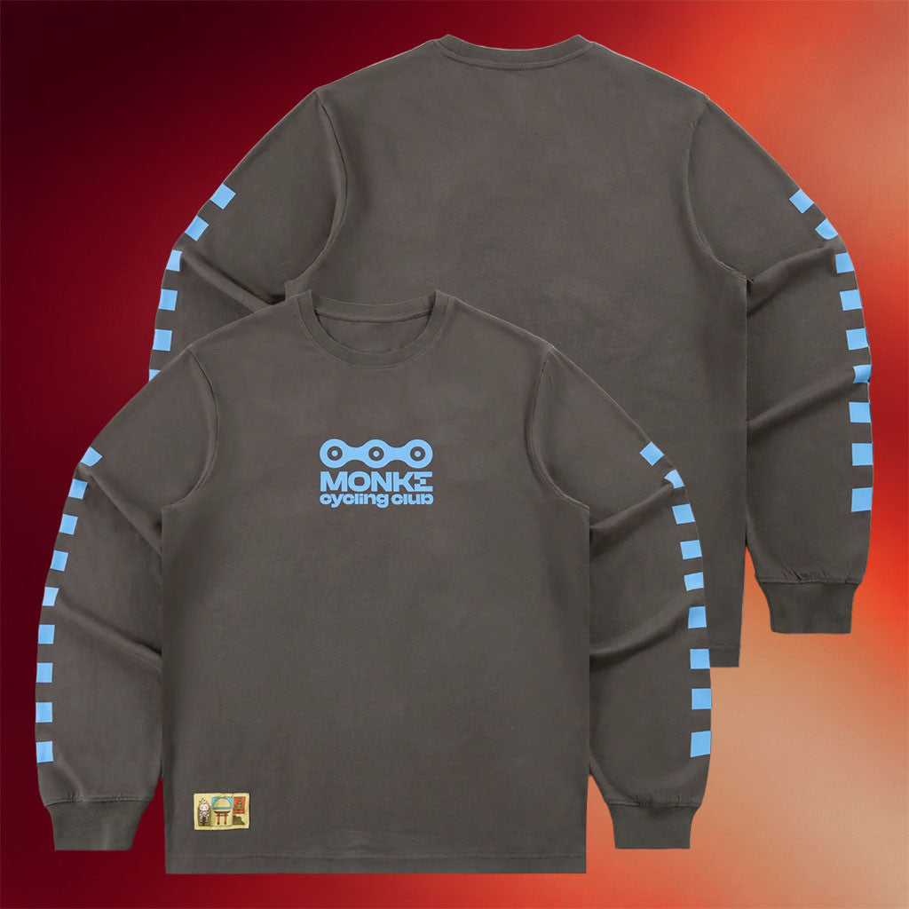 CDawgVA Merch 2026 Monke Cycle Club Long Sleeve Shirt Best Birthday Gifts For Husband