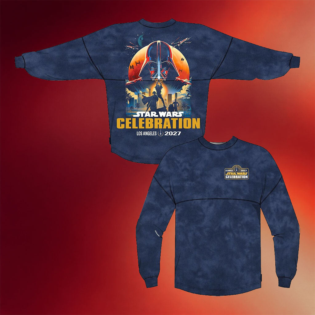 Star Wars Celebration Merch 2027 SWCLA Key Art Spirit Long Sleeve Shirt Sci Fi Lover Gifts