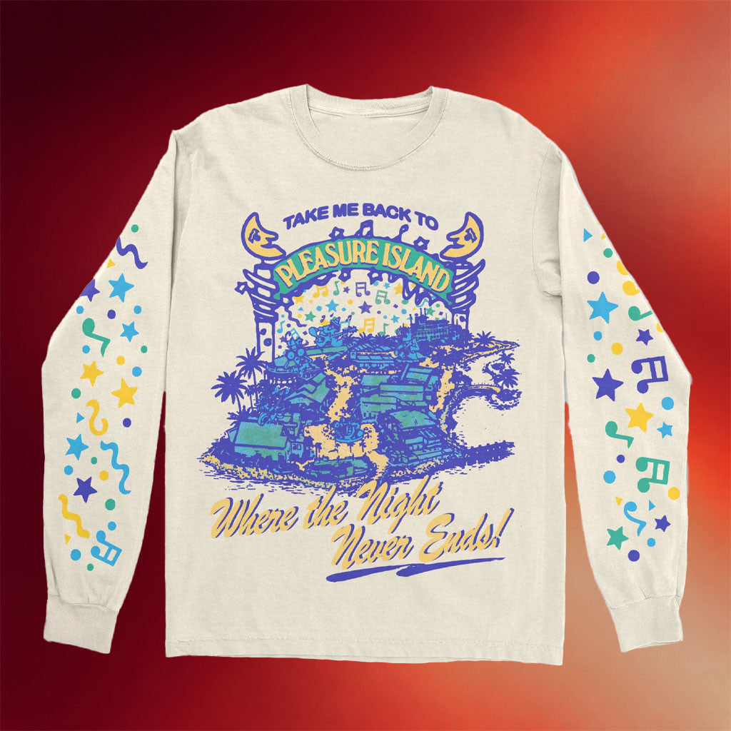 The Lost Bros Merch 2026 Where The Night Never Ends Long Sleeve T-Shirt Birthday Gifts For Her