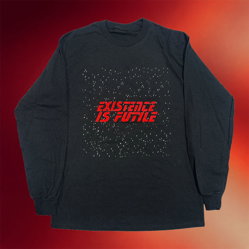 Exociety Merch 2026 Existence Is Futile Long Sleeve Shirt Gift Ideas For Rap Lovers
