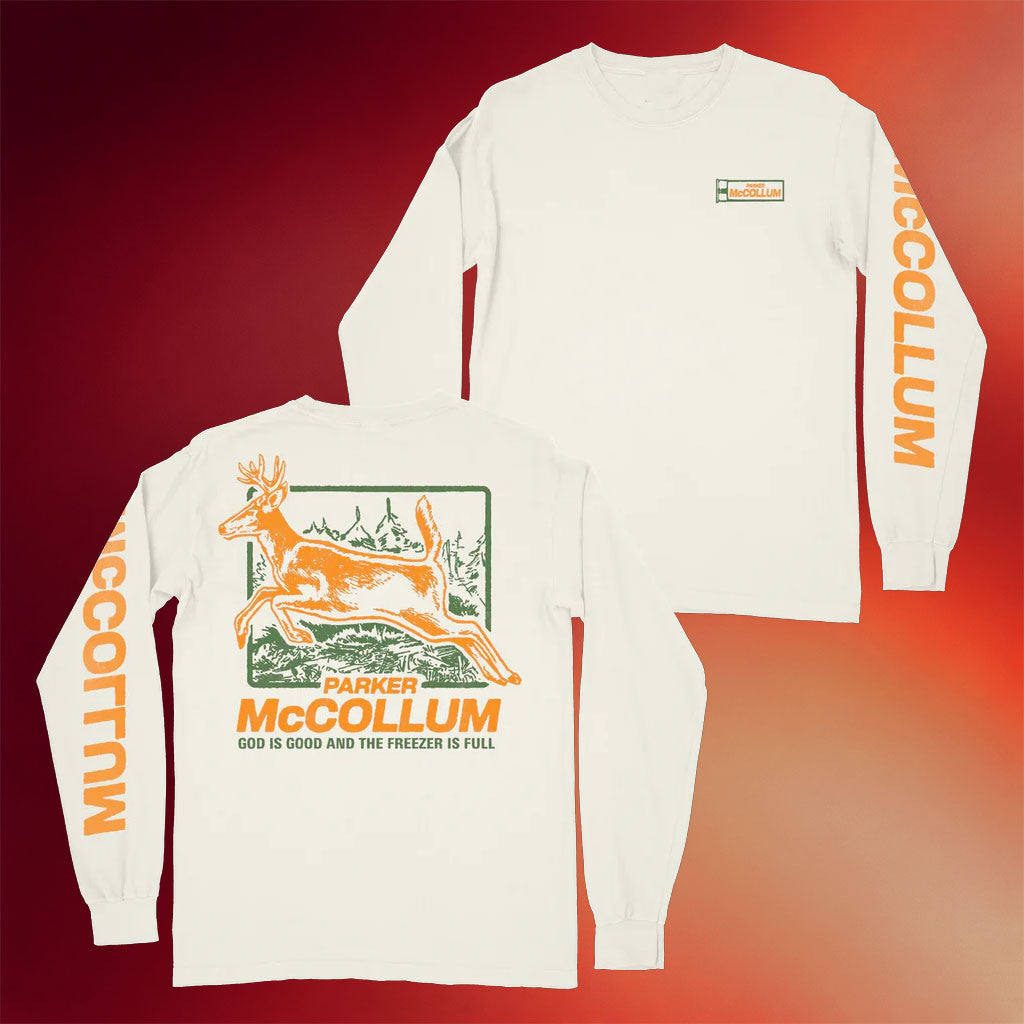 Parker McCollum Merch Deer Parker McCollum Long Sleeve T-Shirt Birthday Gifts For Him
