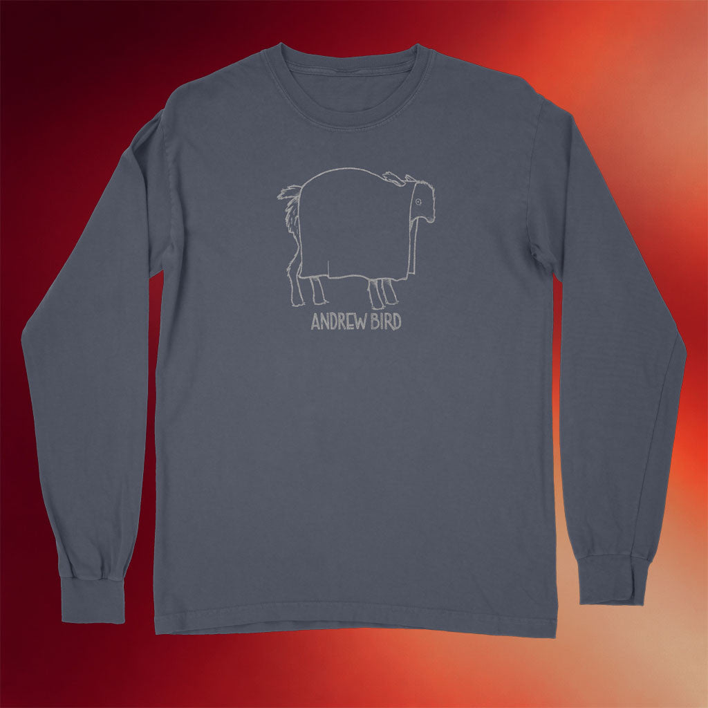 Andrew Bird Merch Beastie Long Sleeve Shirt Andrew Bird T-Shirt Best Gifts For Music Lovers