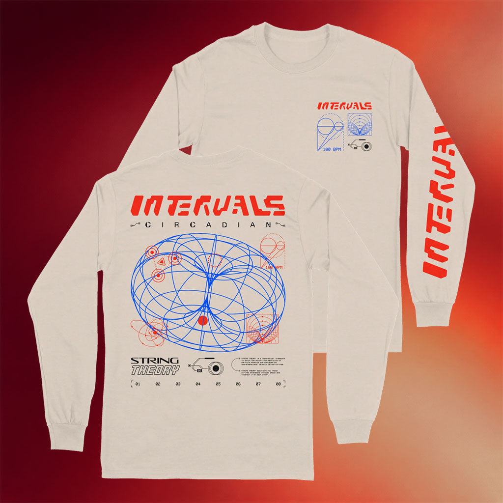 Intervals Merch 2026 String Theory Long Sleeve Shirt Unique Gifts For Music Lovers