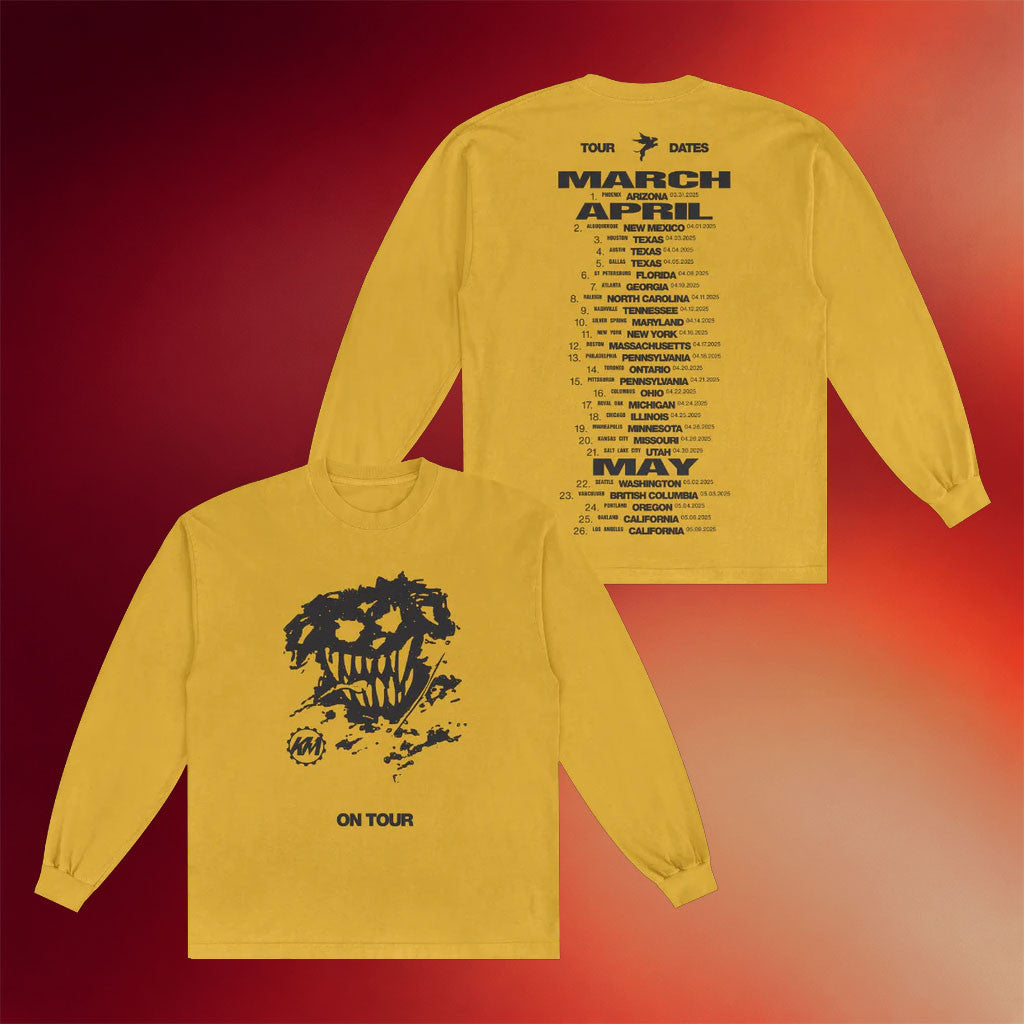 Kenny Mason Merch Pup On Tour Long Sleeve T-Shirt Kenny Mason Shirt Gifts For Rapper Fans