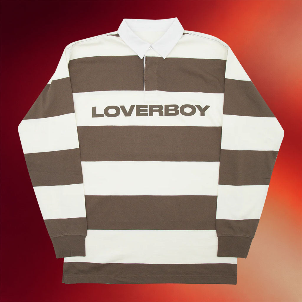 Loverboy Merch 2026 The Rugby Long Sleeve Polo Shirt Unique Gifts For Him