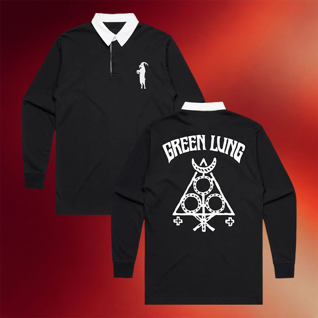 Green Lung Merch 2026 Lil Goaty Club Long Sleeve Polo Shirt Gifts For Music Fans