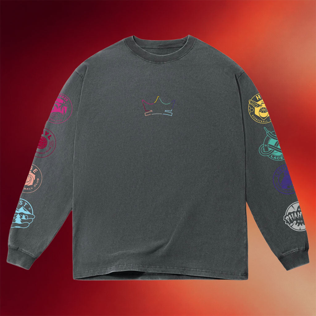 Unrivaled Merch 2026 Unrivaled Crown League Long Sleeve Shirt Basketball Fan Gift Ideas