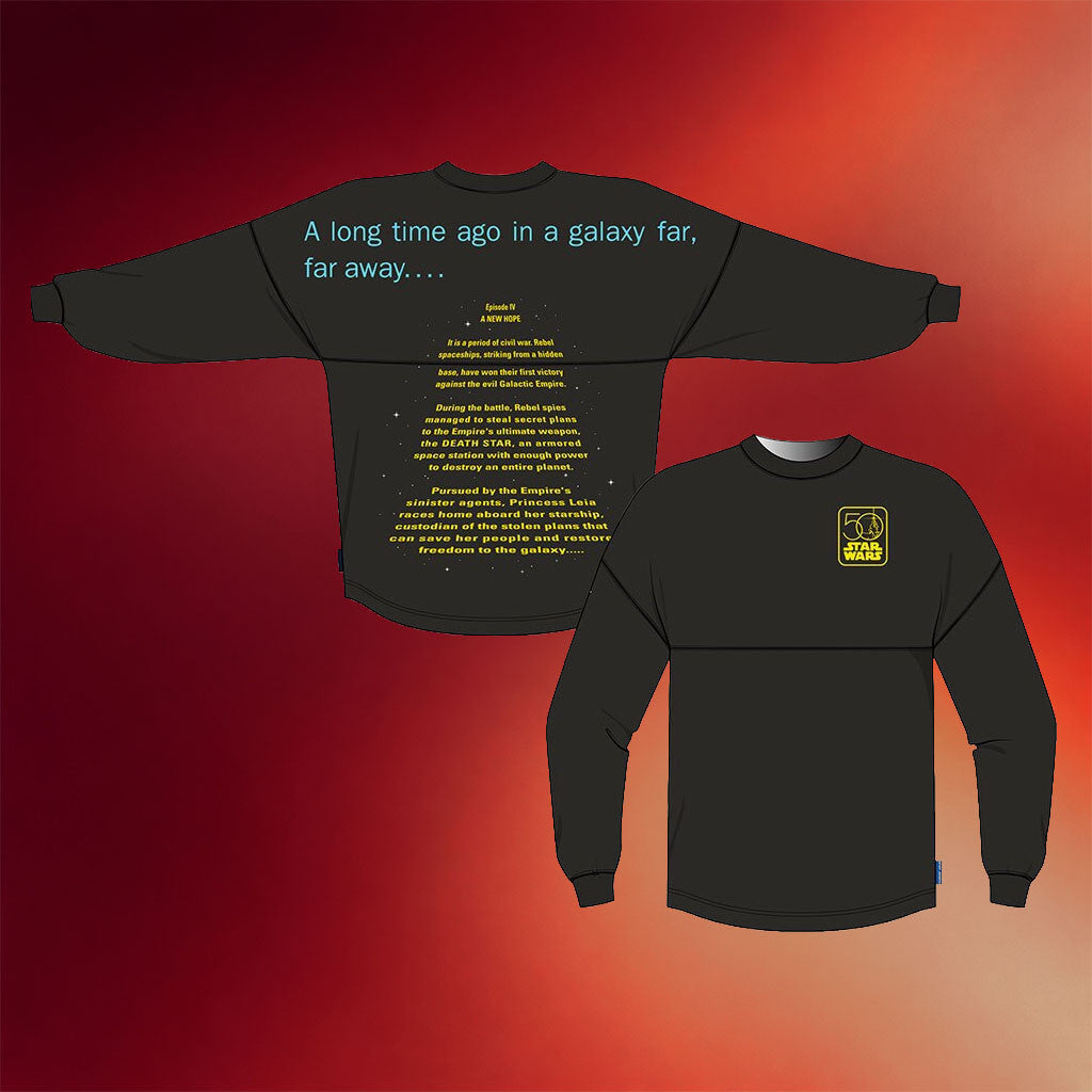 Star Wars Celebration Merch 2027 Star Wars 50th Anniversary Spirit Long Sleeve Shirt Fan Gifts