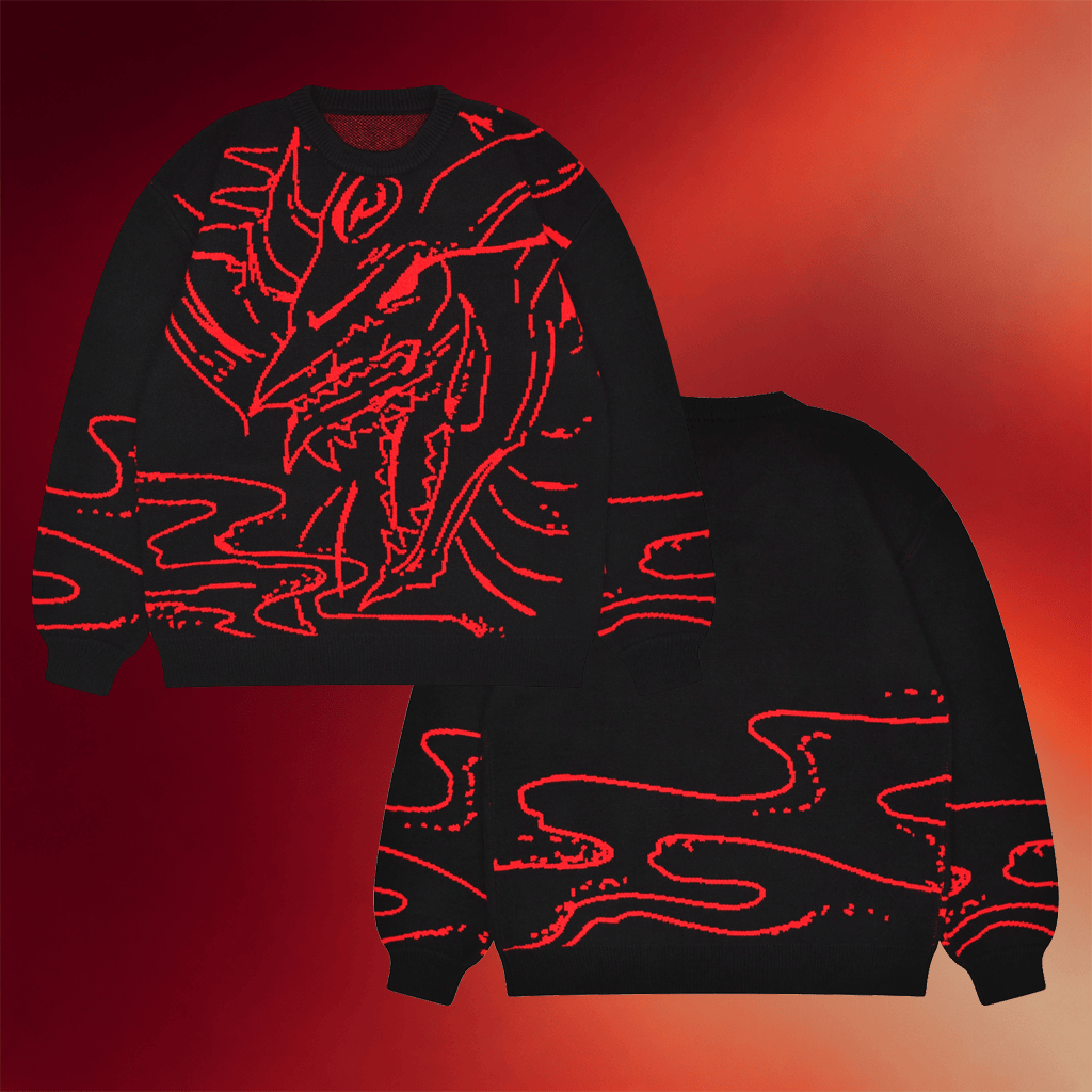 Steady Hands Merch 2026 Yu-Gi-Oh Sky Dragon Sweater Best Gift For Manga Lovers