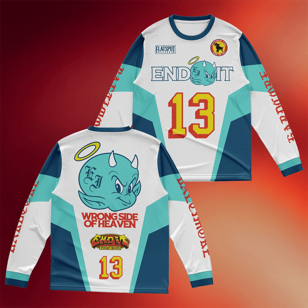 Goldset Merch 2026 End It 13 Motocross Jersey Wrong Side Of Heaven Shirt Brother Gifts