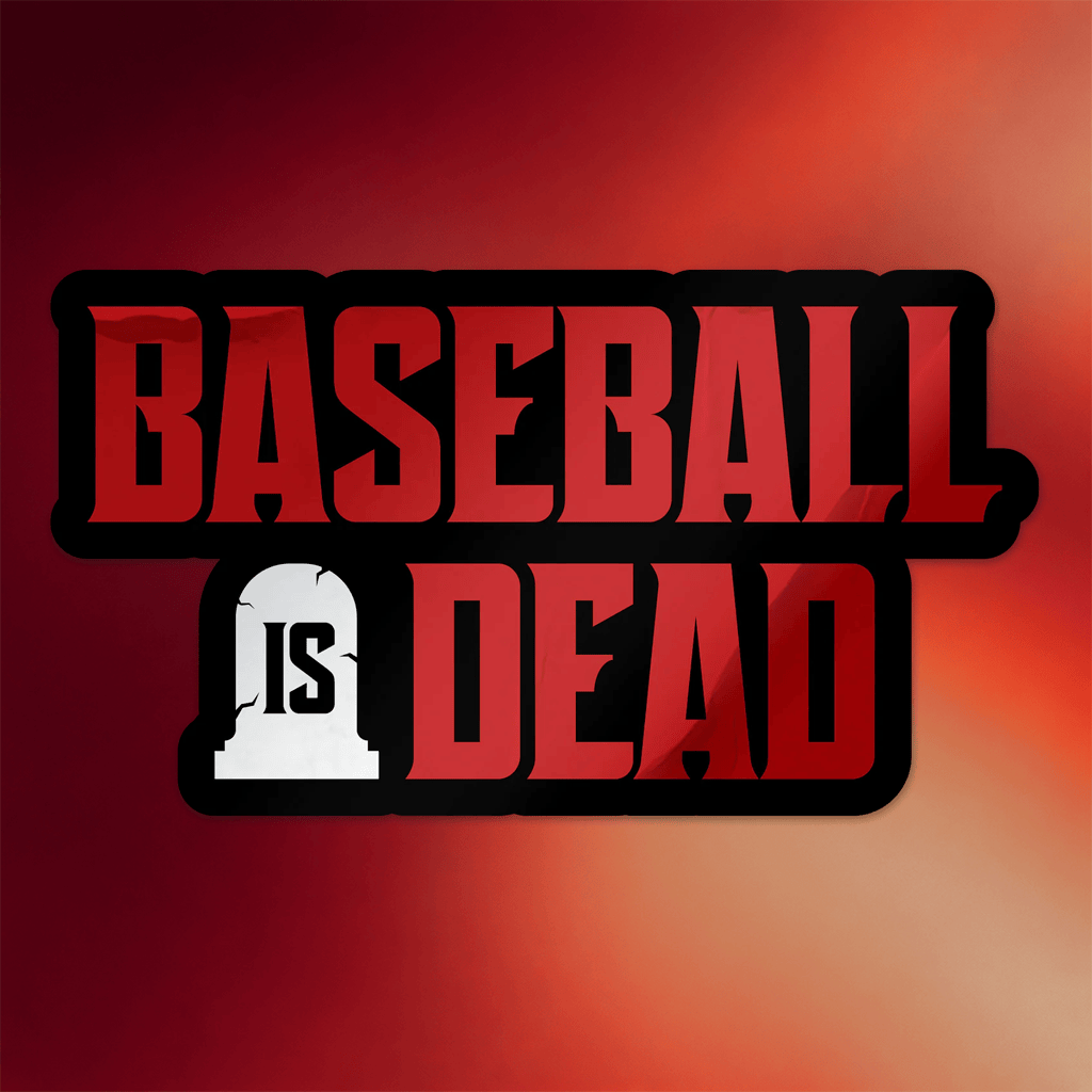 Baseball Is Dead Merch 2026 BID Stacked Logo Sticker Baseball Enthusiast Gifts