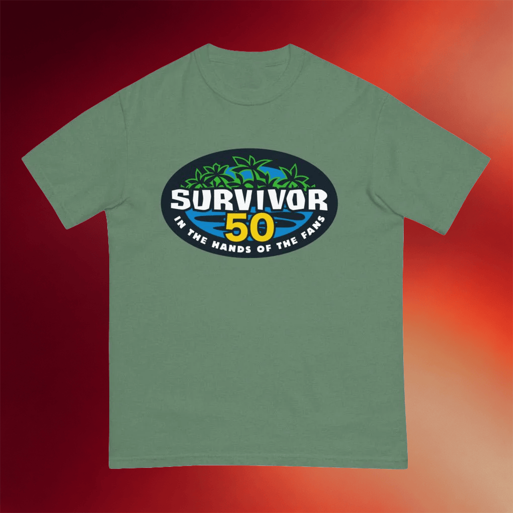 Survivor Merch 2026 Survivor 50 In The Hands Of The Fan T-Shirt Dad Fathers Day Gifts