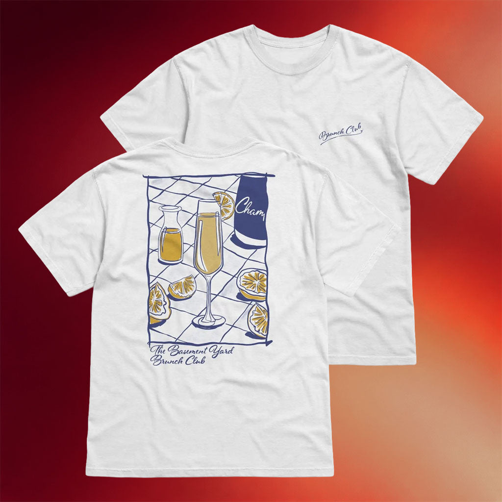 Santagato Studios Merch 2026 Mimosa Brunch Club T-Shirt The Basement Yard Shirt Him Gifts