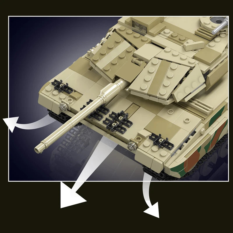 Mould King 20020 Leopard 2 Tank