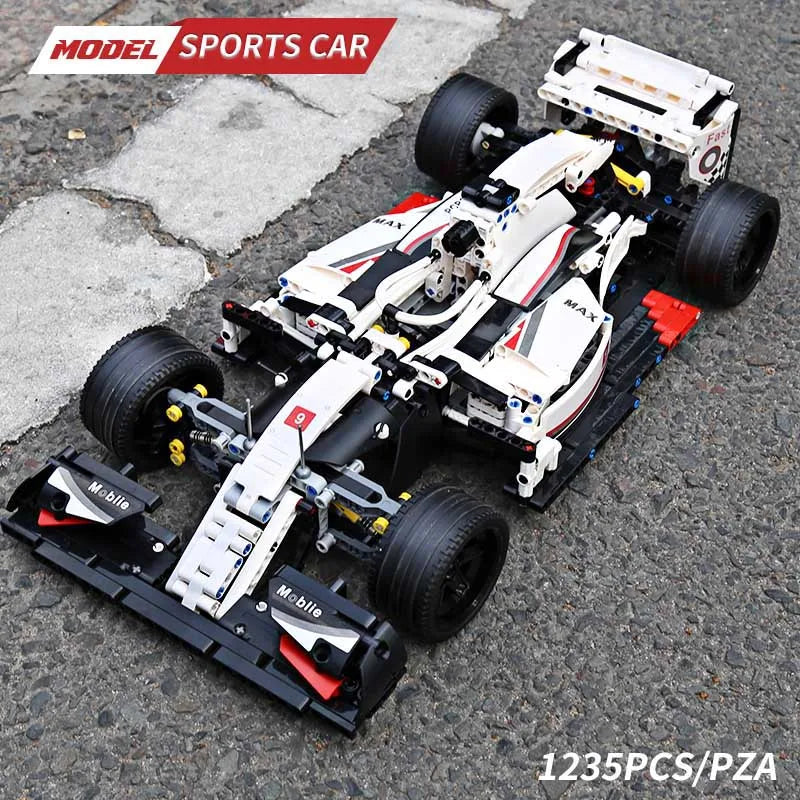 Mould King 13117 Voiture de course de Formule - Jeu de construction