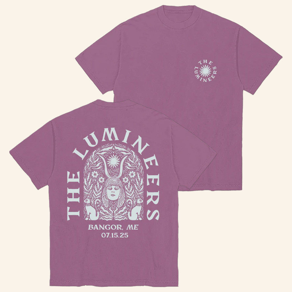 Lumineers Merch Tour 2025 The Lumineers Automatic July 15 Bangor Event T-Shirt Fans Gifts -Mouldkingstore