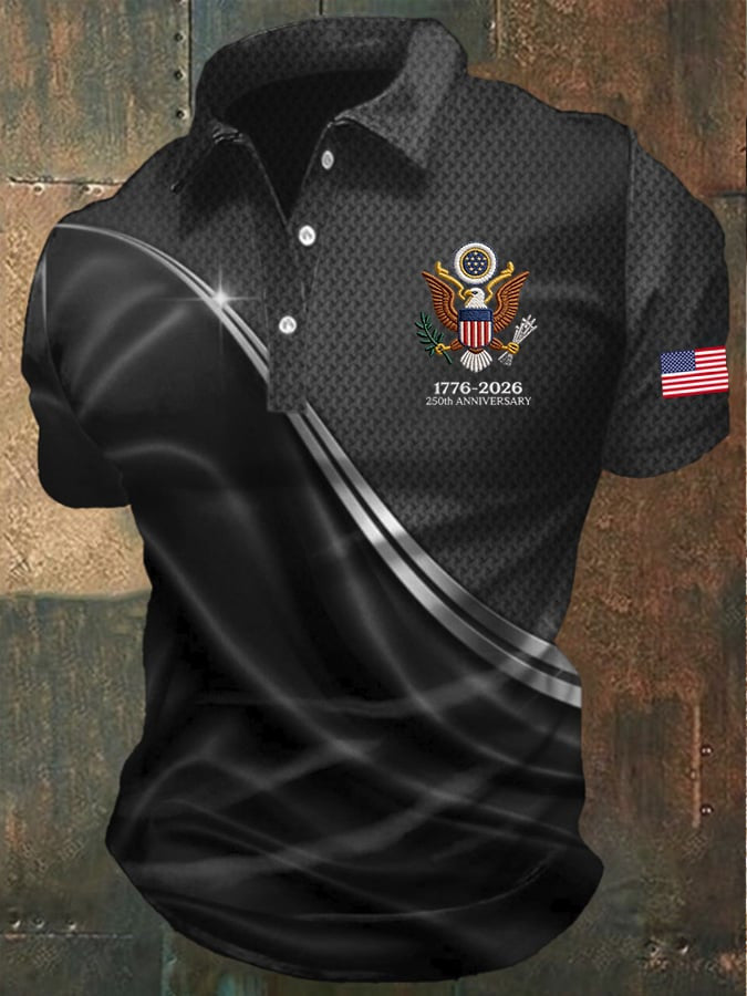 America 250Th Anniversary Polo Shirt 1776 2026 Merch Fourth Of July Apparel Ideas Gift