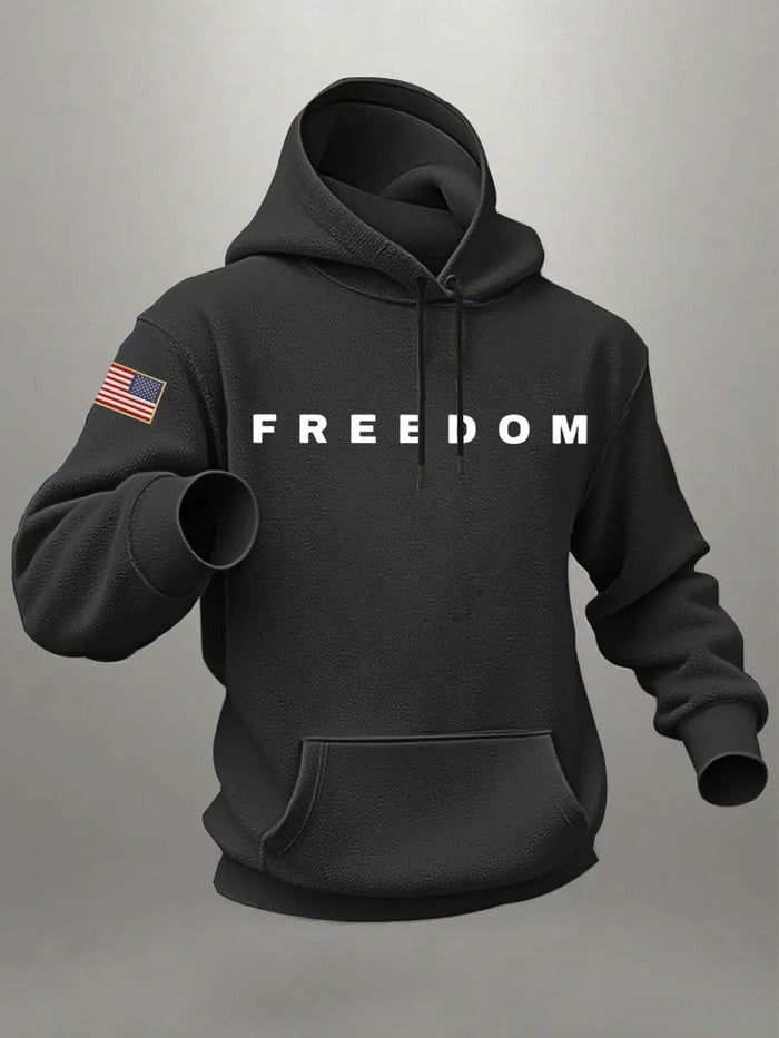 Charlie Kirk Merch Freedom Hoodie Charlie Kirk Hoodie Gifts For Patriots