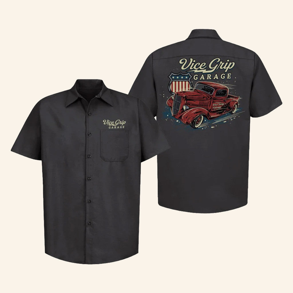 Vice Grip Garage Merch 1935 Truck Hawaiian Shirt Vice Grip Garage Shirt Gifts For Father - Wear&Decor