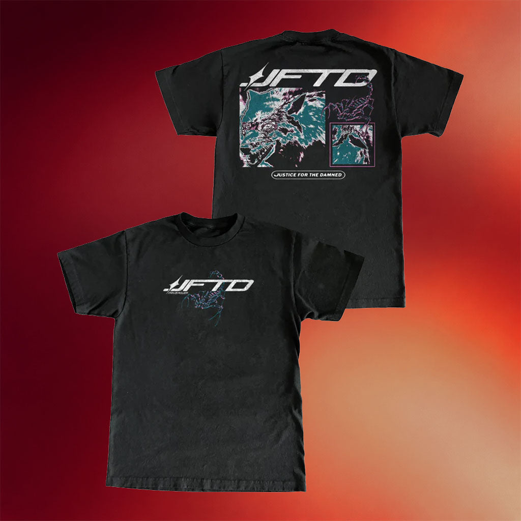 Justice For The Damned Merch 2026 Scorpion T-Shirt JFTD Shirts Gifts Ideas For Brothers